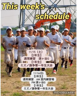 稲沢リトルシニアです
いつも応援ありがとうございます😊✨
📢今週の予定📢
11/15(土)
2年生
通常練習
須ヶ谷グラウンド
1年生
ミズノ旗争奪一年生大会
vs愛知西シニアさん
11:15 PB
11/16(日)
2年生
通常練習 AM 室内練習場
PM 須ヶ谷グラウンド
1年生
ミズノ旗争奪一年生大会
いよいよ1年生大会です😊
全力でぶつかってこい💪
結果よりも、最後までやりきる姿が一番かっこいい!✨
チームのみんなを信じて、自分を信じていこう!
応援よろしくお願いします🥺
#通常練習 #いなざわ特別支援学校 #須ヶ谷グラウンド #室内練習場 #室内練習場あります #今週の予定
#全天候型 #東海連盟 #体調管理
#全力プレー #応援よろしくお願いします
#ミズノ旗争奪一年生大会
✼••┈┈••✼••┈┈••✼••┈┈••✼••┈┈••✼
この度、公式LINEを開設しました✨
今までの連絡手段は
お電話、Eメール、インスタDMでしたが
公式LINEを開設しましたので
練習体験への参加等、お問い合わせは
こちらからお願いいたします☺️
QRコードからは難しい方
LINE ID→ @787xomfr
担当者が責任を持って対応させていただきますので、ご安心ください
なお、LINEでは不安を感じる方は、従来どおりお電話やメールにてご連絡ください🙆♀️
よろしくお願いします✨
#公式line #公式lineはじめました
✦••┈┈┈••┈┈┈••✦✴︎✦••┈┈┈••┈┈┈••✦
稲沢リトルシニアでは中2生(46期生)を募集しています。
硬式ボールに触れてみたい方
中学校の部活では物足りない方
体が大きくないから不安な方
足が遅いけど心配な方
上手ではないけど入団してもいいのかな…と躊躇している方
………大歓迎です!!✨
迷っている暇はありません。
まずは稲沢リトルシニアに足を運び、通常練習に参加してみませんか❓
数時間、半日でも構いません。
【稲沢リトルシニアはキミを待っている!!✨】
#中学生 #硬式野球 #中学野球
#愛知県稲沢市 #稲沢市 #稲沢リトルシニア
#47期生 #中学1年生 #中学2年生 #中学3年生
#一球入魂 #oneteam #48期生